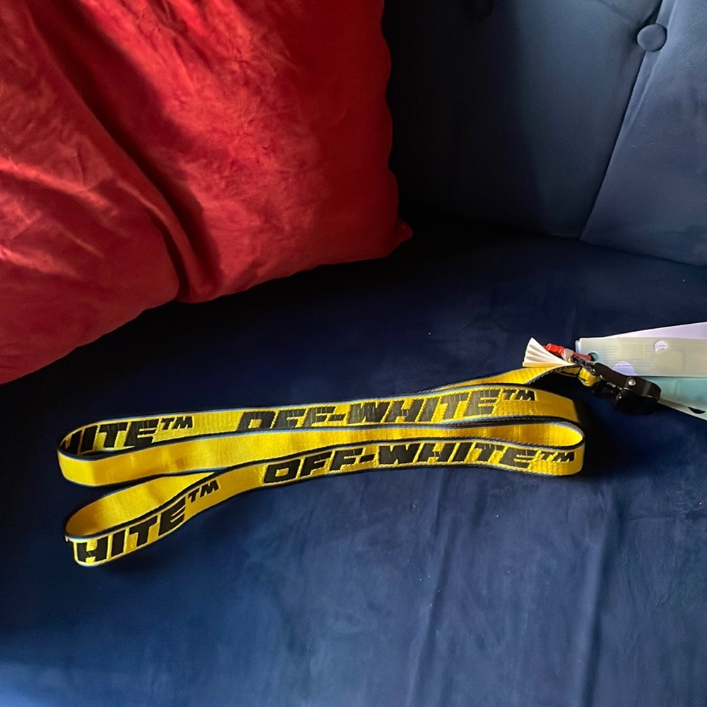 Off White Industrial Belt